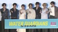 【ウォーターガーディアンズ】グループの垣根を超えアイドルキャストが勢ぞろい。迫真の演技は〝あ～、あれガチです〟