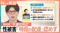 番組出演者「飲酒していたため記憶がない」　性被害受けた職員に不適切対応でNHK「原則守ることが目的化」と謝罪【Nスタ解説】