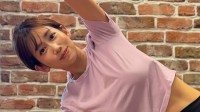 【 中川安奈 】人生初ピラティス「身体がスッキリ整った感じがします」　ファン反響「足指が長くてとっても綺麗」「美しすぎます」