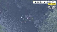 「遊泳中に姿が見えなくなった」滝つぼに潜って遊んでいた30代くらいの男性が死亡　友人と3人で川遊びに　愛知・豊田市