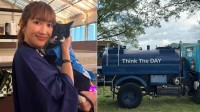 【 熊本地震 】紗栄子の「Think The DAY」被災地での給水支援報告〝未だに多くの方々が「水汲み」という重労働〟