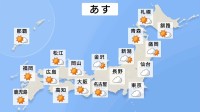 【23日の天気】大阪・名古屋で37℃予想 西日本は猛暑日と熱帯夜続く　沖縄・先島諸島は断続的に雨 水曜日には台風18号接近のおそれ【台風情報】