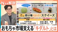 おもちゃは“大人も楽しむ時代”に？！　拡大するおもちゃ市場を牽引する「キダルト」とは【Nスタ解説】