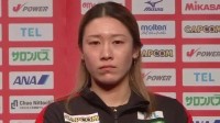 石川真佑「メンタルがスキルに繋がる」と反省 指揮官はアジア大会で「より若い選手が活躍をする」と次世代の成長に期待