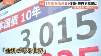 長期金利が3％突破で「金利のある世界」へ　生命保険は貯蓄型保険で勝負　大手銀行は預金獲得へ活発な動き