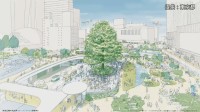 新宿駅西口の駅前広場にシンボルツリー　都がデザイン公開　緑・光・人の空間に　2035年完成予定