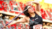 北口榛花がシーズンベストの65m44で2位　優勝は“中国の新星”18歳の厳子怡　大会新68m42をマーク【DLファイナル】