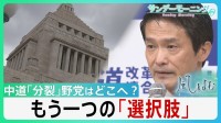 中道「分裂」野党はどこへ？自民に対抗する”核となる野党”不在に・・　もうひとつの「選択肢」としての野党【サンデーモーニング】