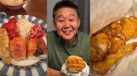 【 花田虎上 】　豪華な朝食パン＆ドライブスルーでチキンを満喫　「ダブルチキンフィレバーガー」の分厚さに「普通ので良かった」