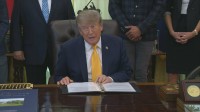 トランプ大統領　イランとの戦闘終結も石油価格下落も「中間選挙の後」