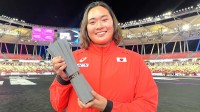 北口榛花、日本新記録での優勝から一夜明け「この場にいられることがすごく幸せ」【アルティメット世界陸上】