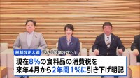 食料品の消費税1％へ 税制改正大綱がきょう閣議決定　来年4月から2年間限定
