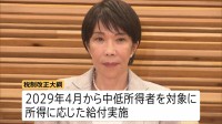 食料品消費税1％へ税制改正大綱を閣議決定 中・低所得者への給付も盛り込む 財源確保策は持ち越し…片山財務大臣は「赤字国債に頼らない」