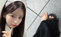 【 FRUITS ZIPPER 】月足天音　靴をなくして裸足で立つ画像を投稿「どゆこと!?!?!?」「そんな事ある！？笑」「シンデレラじゃん」