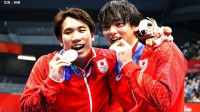 【アジア大会4日目】日本は21個のメダル獲得 ！ 競泳男子100mバタフライ光永翔音の金含む8個、山西利和は競歩で銀　体操男女団体は銀