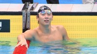 前日に100バタ金の光永翔音が大会記録＆全体トップで決勝進出　男子50mバタフライ【アジア大会】