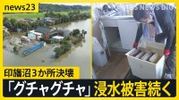 【台風25号】印旛沼周辺・冠水したソーラーパネルから出火　床上・床下浸水は計880棟超　内房線は全線復旧に最低3か月　週末は広い範囲で雨　台風26号は来週接近か【news23】