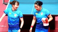 日本のWエース・張本＆早田の“みまひな”ペア、銅メダル以上確定！中国ペアにストレート勝ちで準決勝進出【アジア大会・女子ダブルス】
