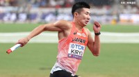 男子4×100mリレー 38秒71で組1位、オーバーハンドで3走桐生からアンカー小池のバトンリレーで逆転 2大会ぶりのアジア王者へ【アジア大会】
