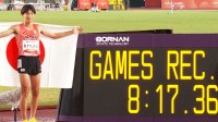 男子3000m障害、三浦龍司が8分17秒36の大会新で堂々の金メダル ！ 日本勢28年ぶりの快挙　青木涼真は銀メダルで日本勢ワンツーフィニッシュ【アジア大会】