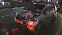 【速報】東京・府中市で車2台と歩行者からむ事故 3人けが　歩行者の女性1人が心肺停止 京王線中河原駅のロータリー近く　警視庁