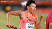 男子4×400mリレー、3分3秒48の組1位で決勝進出　12年ぶりの金メダルを目指す【アジア大会】