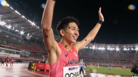 落合晃が快挙！男子800mで大会新、1分44秒48の金メダル　同種目では日本勢64年ぶり【アジア大会】