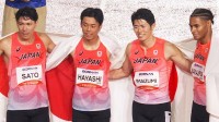 男子4×400mリレーで日本が金メダル獲得！ アジア記録保持者の“マイル侍”が12年ぶりの快挙【アジア大会】