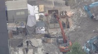 首に鉄筋が刺さる事故　50代くらいの男性作業員が死亡　東京・中央区のビル建設工事現場