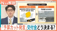 簗農水相は行政への“圧力”否定も…自治体配分「63%減」 道路交付金はどう決まる？【Nスタ解説】