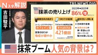 売上86％増加の米抹茶ブーム　LAではコーヒー店より急増？世界的ブームで日本産高騰、中国産への切り替えも【Nスタ解説】