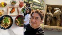 【 川﨑麻世 】マルシェで購入した松茸で“秋の味覚満載”の豪華朝ごはん　妻・花音さんとの仲良し買い出し＆手料理を公開「妻に感謝してます」