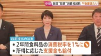 消費税減税法案 午後に衆議院本会議で審議入り　野党は実効性や具体的財源を追及方針