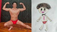 【 庄司智春 】 　次女が描いた似顔絵公開　AIに見せたら…「庄司智春さんですね」 一発正解のクオリティ「特徴捉えてさすが娘」「全てが可愛い」の声
