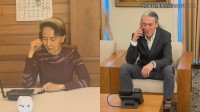 ミャンマーで軟禁下のスー・チー氏　英国在住の次男と電話　「母の声聞けて言葉にできない」