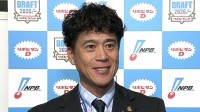 【ドラフト】ソフトバンク城島健司CBO「持って生まれた右手の強い引き」“麻雀屋の息子”が2年連続で抽選を制す