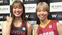 【女子バスケ】Wリーグ開幕会見　トヨタ自動車は5季ぶりV奪還へ　渡嘉敷来夢ら新戦力が加入