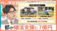 婚活支援に「予算7億円」東京都が本腰のワケ…ハシビロコウや遊園地貸切に人気殺到？独身証明・AIアプリ導入も成果は【Nスタ解説】
