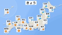 【10月27日 きょうの天気】太平洋側は天気回復へ　日本海側は雨や雷雨　北海道では夜から雪に　北風も強まり荒れた天気　あすは北海道や東北北部で雪