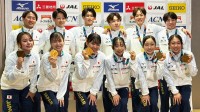 【体操】橋本大輝＆岡慎之助＆杉原愛子「ホッとしてます」ロス五輪切符世界選手権代表が帰国