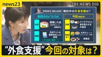 【Go To Eat 再び？】消費税減税に伴う“外食支援”の行方　コロナ禍には「錬金術」と批判も…今回の制度設計はどうなる？【news23】