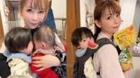 【 中川翔子 】　双子の“ダブルギャン泣き”におんぶ紐で奮闘　「今だけの瞬間」と愛しさあふれる日常公開　先輩ママへ質問も