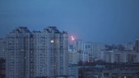 ロシアがウクライナにミサイル攻撃　首都キーウの一部で停電