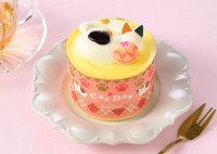 【銀座コージーコーナー2024猫の日】「みけねこのケーキ」「小ねこサブレ」発売、期間限定かわいいネコ型スイーツ
