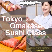 【訪日外国人向け】握り寿司体験ツアー「Tokyo Omakase Sushi Class」開始、築地場外市場の買い物から江戸前寿司作りまで/北林事務所