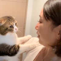 猫が久しぶりに帰ってきたママに…『感情が爆発してしまう様子』が可愛すぎると90万4000再生「良かったね」「赤ちゃんみたい」の声