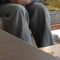 数日家を空けていた彼氏→そろそろ帰ってきてるかなと『ペットカメラ』を確認したら、猫と…「幸せな光景すぎ」「走馬灯で流れてほしい」と反響