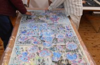 日常の中から生まれる表現に触れる 大島藤倉学園アール・ブリュット展が笠間で開催