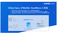 ETL / ELTツール『CData Sync』がHeatWave対応を発表、ノーコードで大規模データパイプライン構築可能に