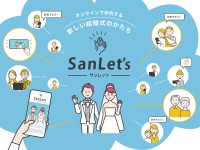 結婚式オンライン参列サービス「SanLet's」、累計10万人が参加、新しい参列スタイルとして確立